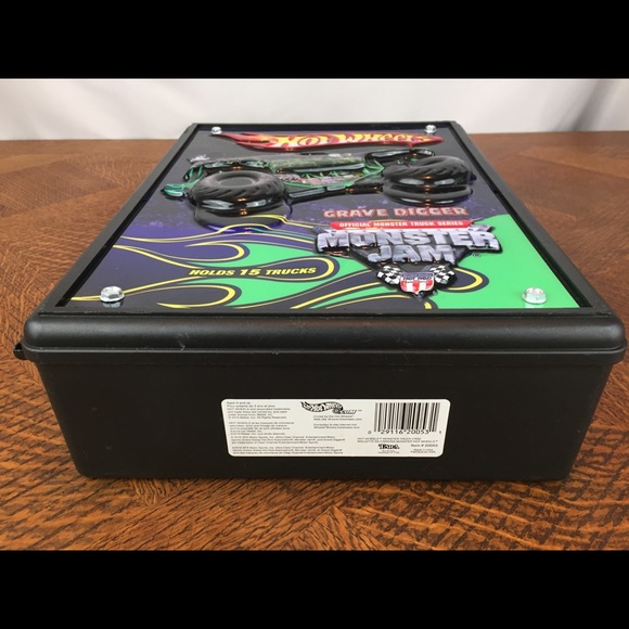 hot wheels monster jam carry case